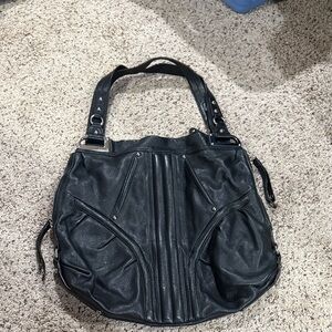 Black Leather Women's Bag